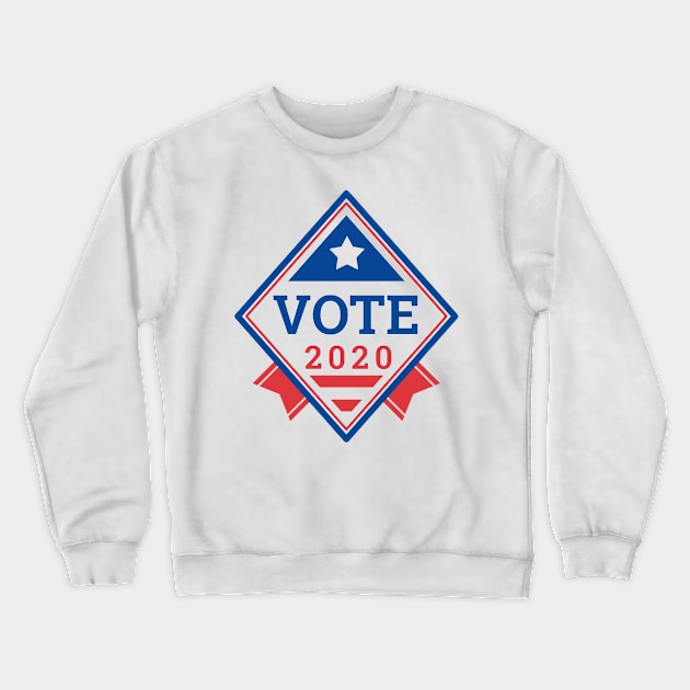 Vote 2020 Design Crewneck Sweatshirt by Mako Design 